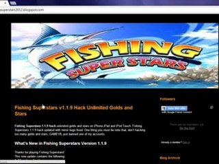 Fishing Superstars 1.1.9 hack golds,stars