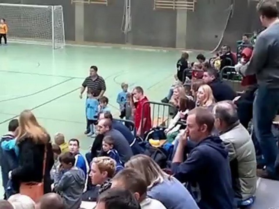 Die U9 Fußballer gegen den SSV Oberhochstatt