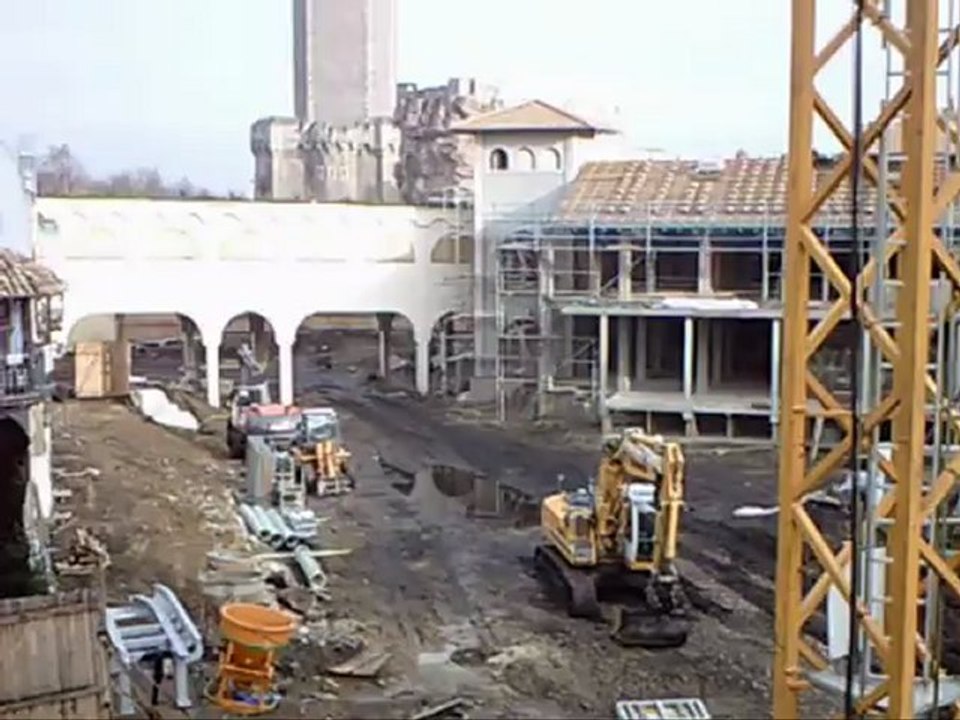 Phantasialand - Baustelle der neuen Wasserbahn Chiapas am 24.11.2012