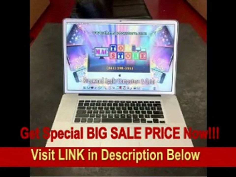 [SPECIAL DISCOUNT] Apple MacBook Pro MC725LL/A 17-Inch Laptop (OLD VERSION)