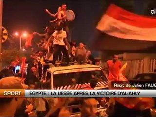 Egypte : La liesse après la victoire d’ Al Ahly