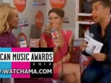 Carrie Underwood red carpet American Music Awards 2012 interview
