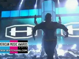 PSY and MC Hammer Gangam Style American Music Awards 2012