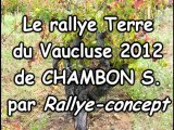 CHAMBON / PAQUE Rallye Terre du Vaucluse 2012