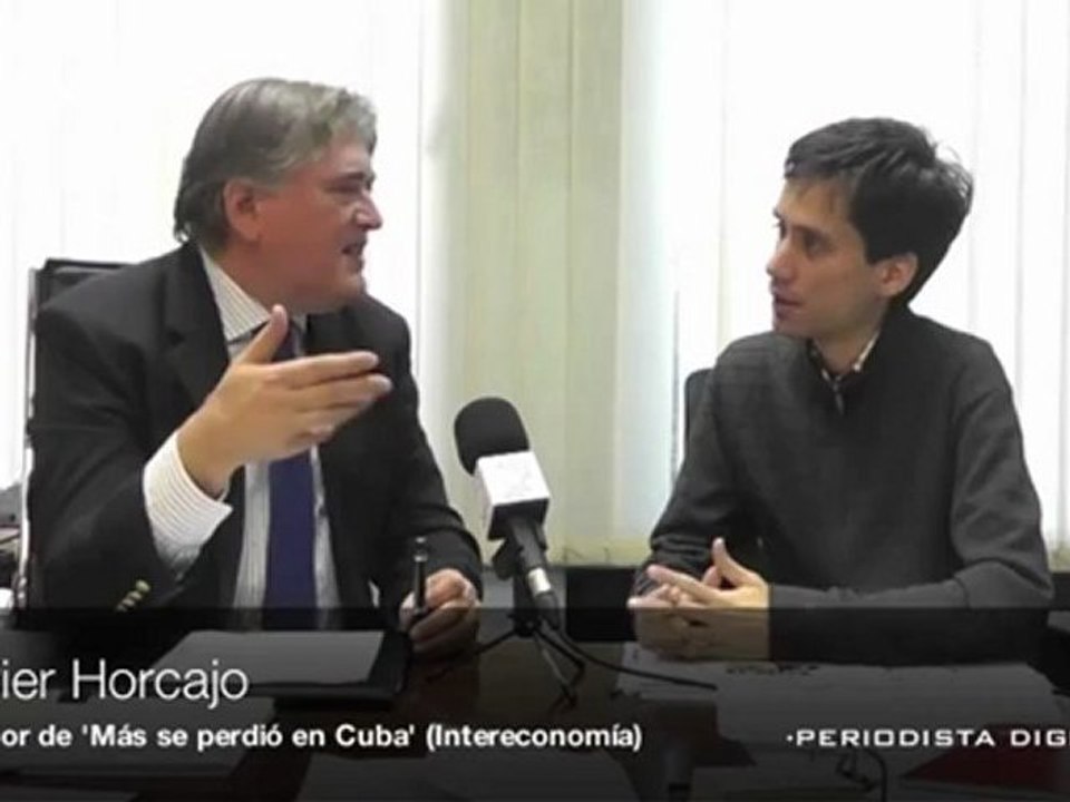 Entrevista a Xavier Horcajo, director de 'Más se perdió en Cuba'. 19-11-2012