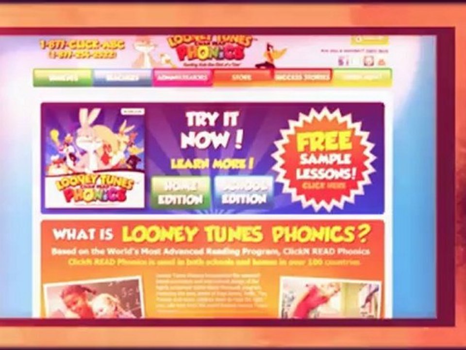 Looney tunes phonics- Best phonics program for your school