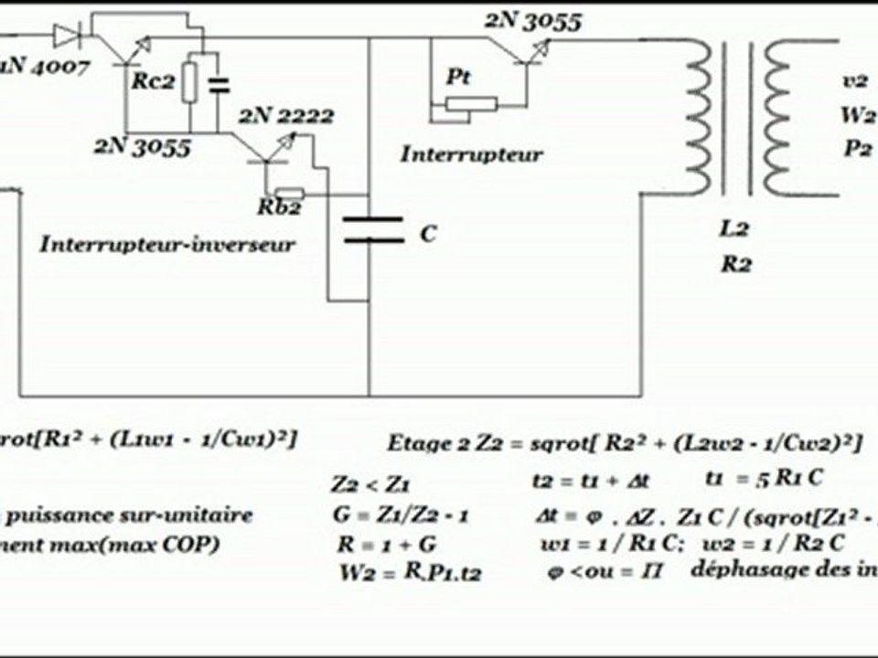 Energie libre, Sur-unité Transformateur de puissance + énergie.
