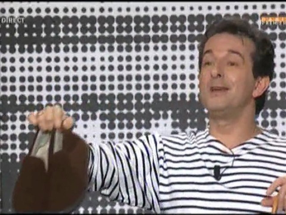 Michel Guidoni parodie Arnaud Montebourg en Marinière ; invité Christophe Girard (PS)