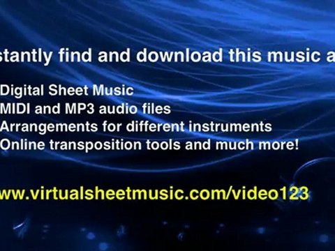 Turkey in The Straw Thanksgiving Coll. voice, piano or other instruments sheet music - Video Score