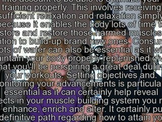 Easy Hints to Upstart Your Muscle Building Program Right on Track!