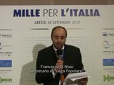 Arezzo - Mille per l'Italia - Francesco Di Nisio (30.09.12)