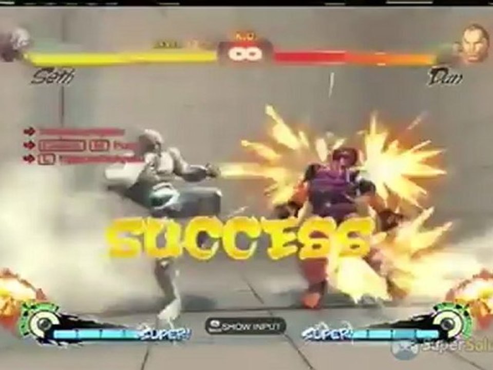 Super Street Fighter IV : Arcade Edition. Défi...