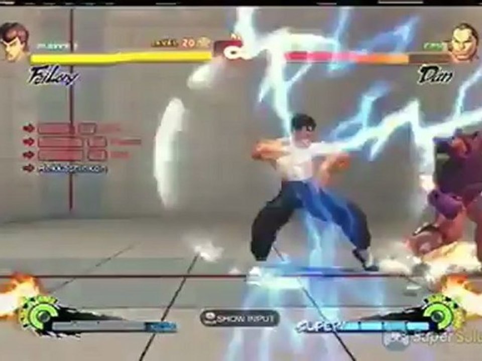 Super Street Fighter IV : Arcade Edition. Défi Fei Long.