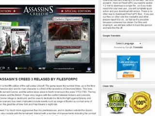Working Assassin’s Creed 3 CD Key ( PC&XBOX360&PS3 )