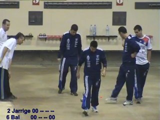 Mène 9, Finale du Super 16 à Andrézieux Bouthéon, Novembre 2012, Bal contre Jarrige