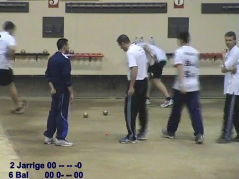 Mène 10, Finale du Super 16 à Andrézieux Bouthéon, Novembre 2012, Bal contre Jarrige