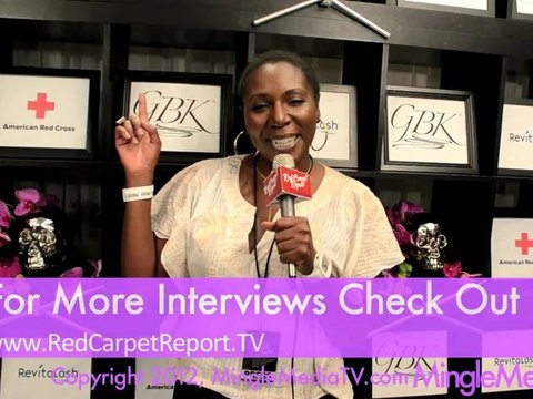 Beamz at GBK's 2012 AMA Gift Lounge Red Carpet Report @beamzmusic