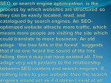 A poorly SEO optimized website is like an invisible tree falling in a forest