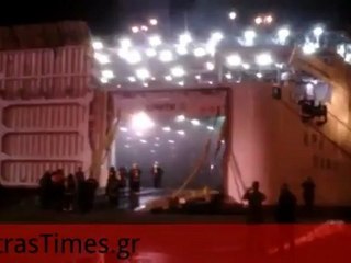 Φωτιά στο πλοίο "Κρήτη 2"