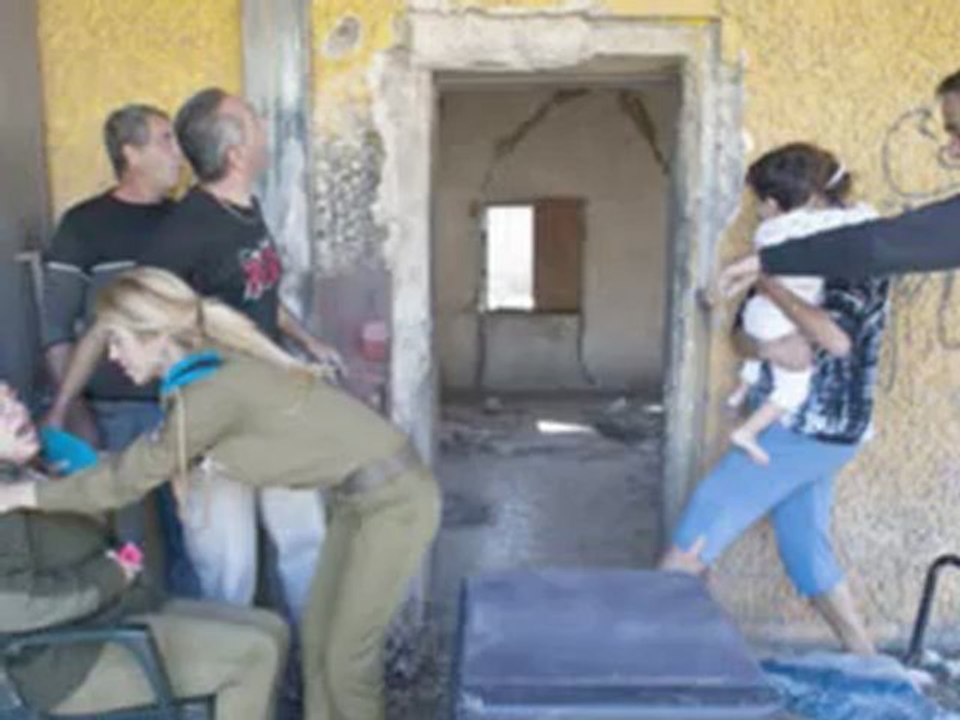 هلع الإسرائيليين فى مدن الجنوب الأسرائيلى