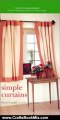 Crafts Book Review: Simple Curtains (Home Furnishing Workbooks) by Katrin Cargill