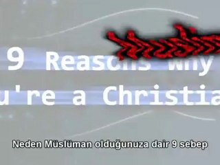 Neden Hıristiyan olunur 9 sebep