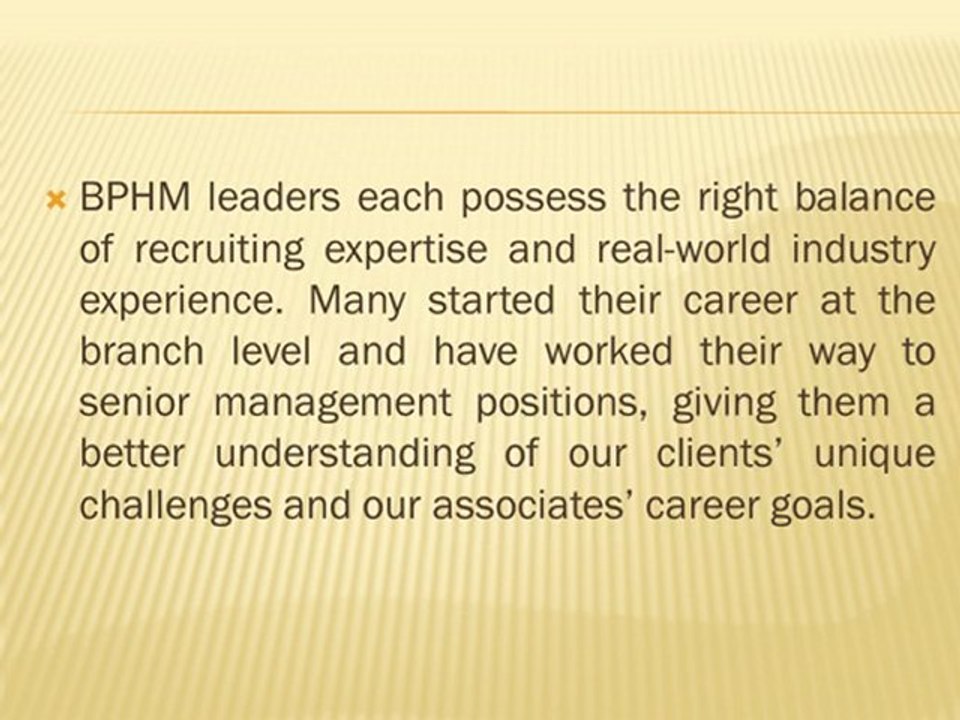 BP HOLDINGS MANAGEMENT