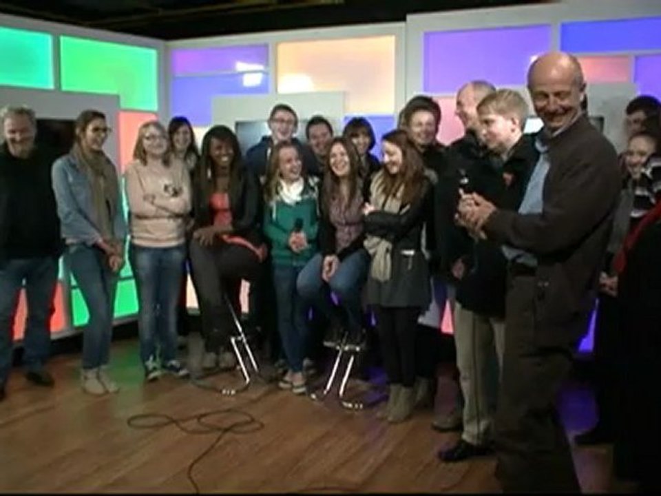 délégation de lycéens anglais de Shrewsbury en visite au Cateau