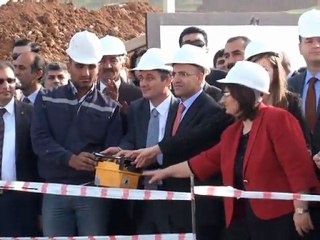 Maliye Bakanımız ve Valimiz Fen Lisesinin Temelini Attı