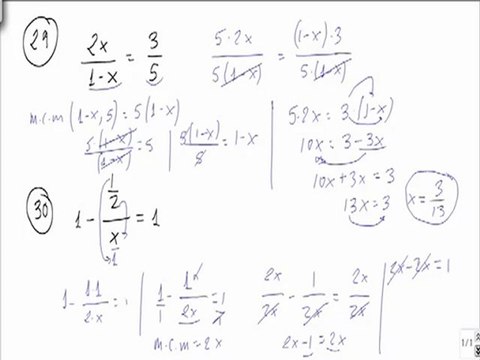Problemas resueltos de ecuaciones de primer grado problema 11
