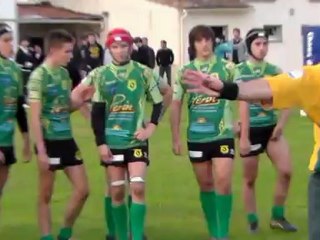 JUNIORS LOT LEMANCE FUMEL face à SAINTE LIVRADE (saison 2012-2013)