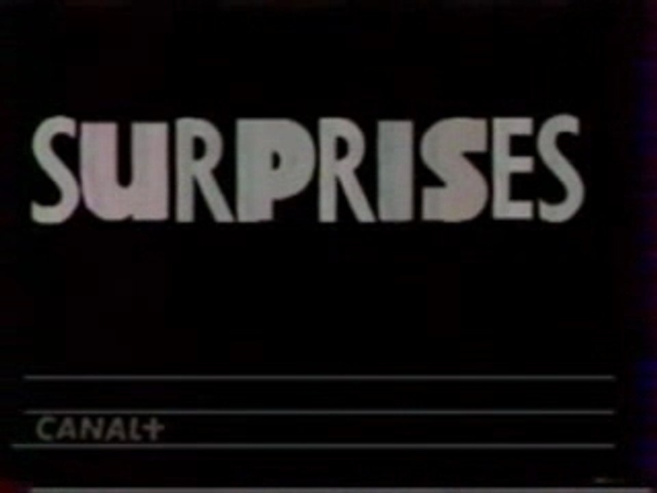 GENERIQUE CANAL PLUS - Surprises