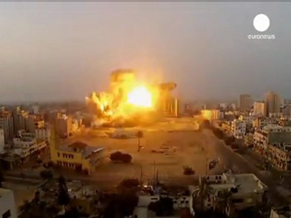 Israël a visé un Millier de cibles à Gaza en 6 Jours