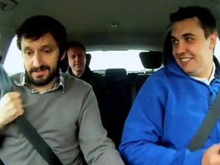 Tim and Robbie's driving lesson - Ford Focus