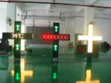 Cross led screen - Крестовой светодиодный экран - LED zaslon u obliku križa- www.sbcled.eu