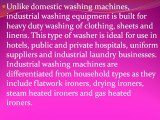 Things to Consider When Buying an Industrial Washing Machine