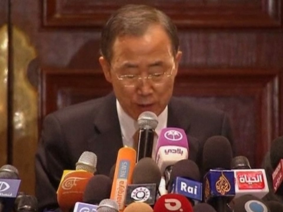 UN chief wars Israel against Gaza ground offensive