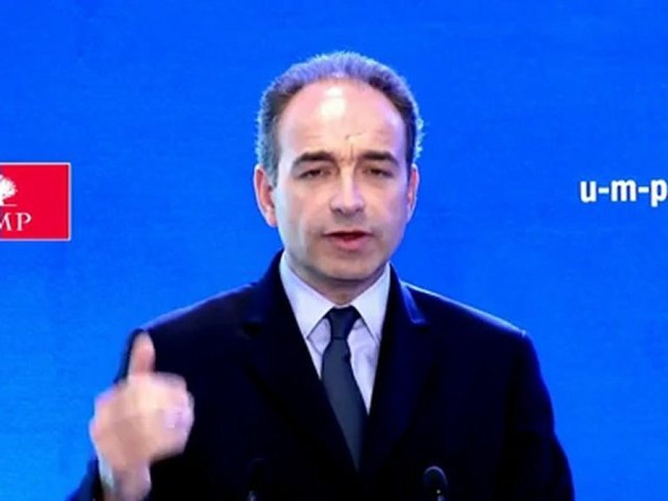 Jean-François Copé fait une declaration