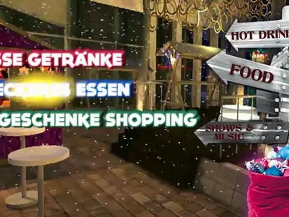 CHRISTMAS AVENUE is coming to Cologne | 26.11 bis 24.12.2012 | täglich geöffnet | tägliches Bühnenprogramm