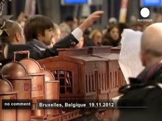 Le plus grand train en chocolat du monde - no comment