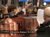 World's longest chocolate train unveiled in... - no comment