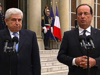Point de presse avec M. Dimitris CHRISTOFIAS, président de la République de Chypre