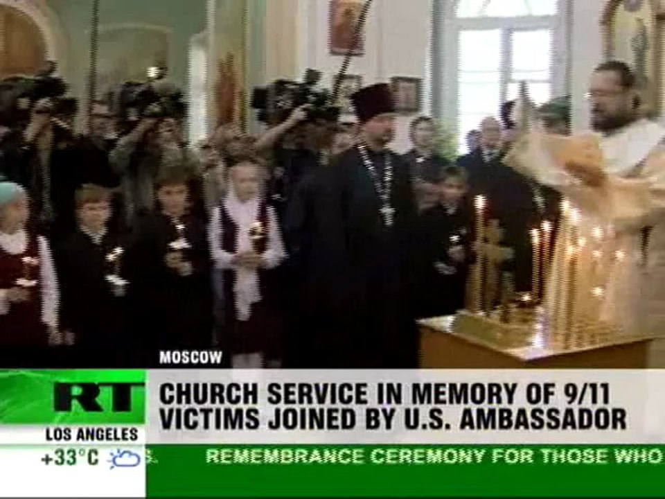Russia mourns 9/11 attack victims