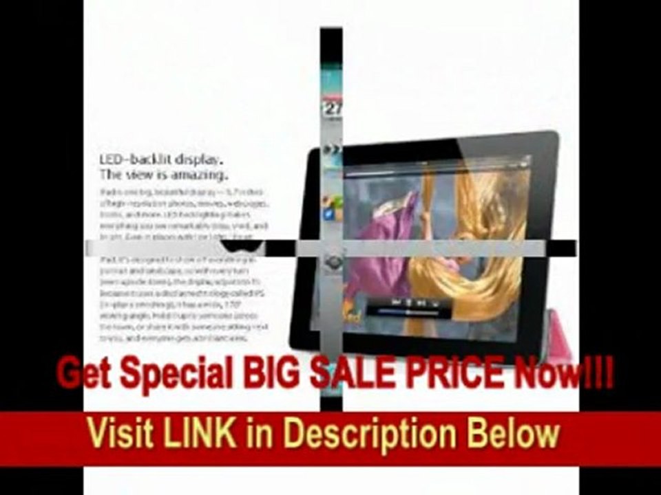 [BEST BUY] Apple iPad 2 MC984LL/A Tablet (64GB, Wifi + AT&T 3G, White) 2nd Generation