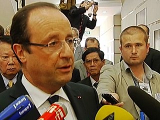 Interview du Président à Vientiane au Laos