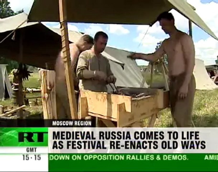 Medieval Russia alive in Moscow