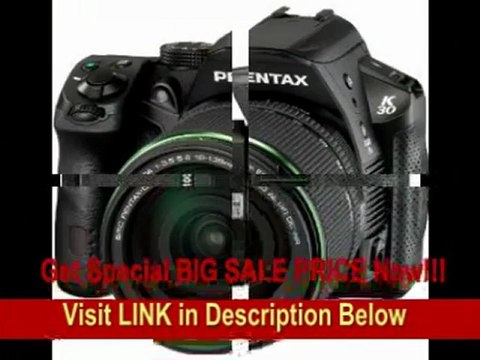 [FOR SALE] Pentax K-30 Weather-Sealed 16 MP CMOS Digital SLR with 18-135mm Lens (Black)