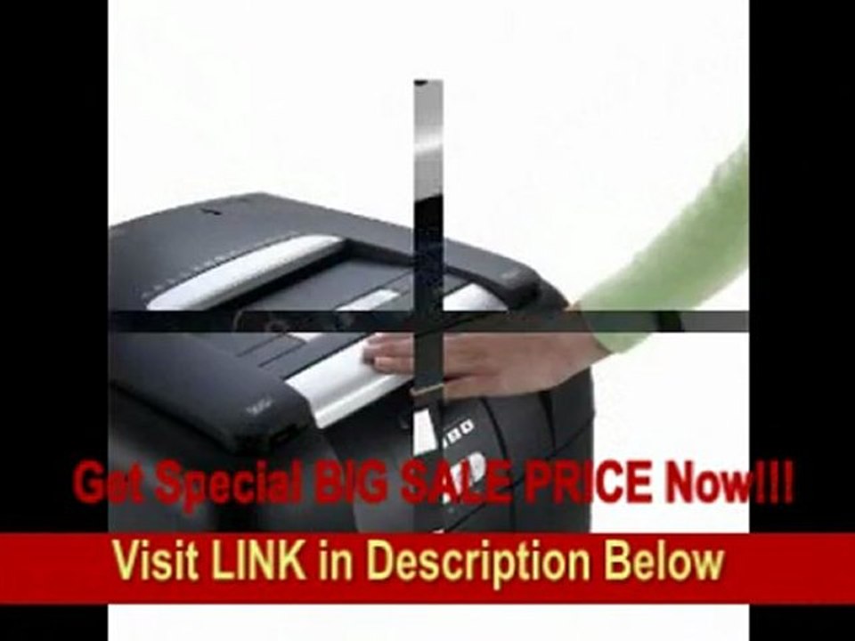 [REVIEW] SWINGLINE Stack-and-Shred 500X Hands Free Shredder, 500 Sheet Capacity, Black (1757577)