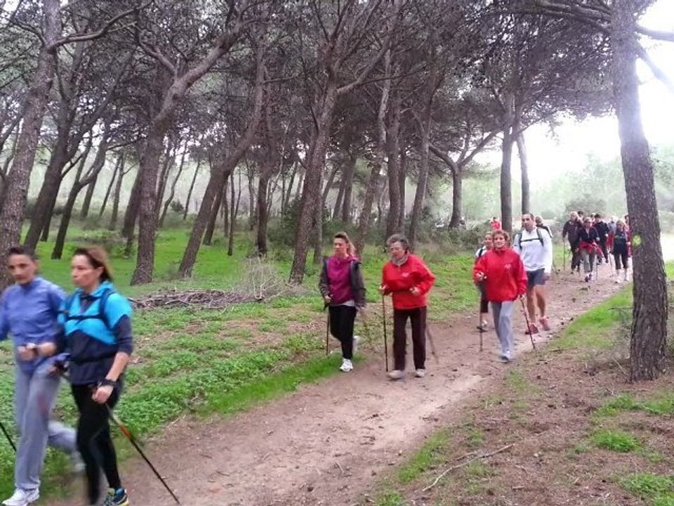 marche nordique MPT Istres 17 nov 2012 2