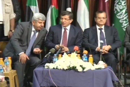 Davutoğlu, Filistin halkına seslendi